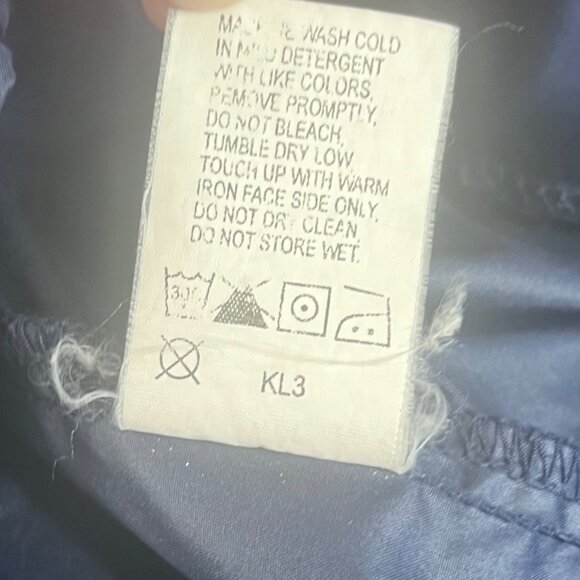 Columbia Womens Windbreaker Jacket Blue Lightweight Size Large - Picture 12 of 12